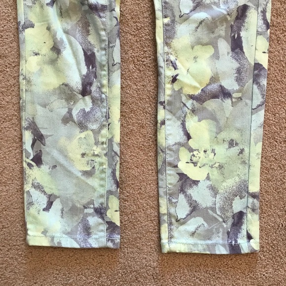 Mossimo Skinny Jeans Womens Size 8 Jambe Moulante Printed Low Rise - Picture 8 of 15